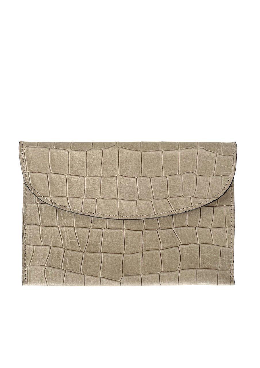 linde gallery CARRÉ D'OR S - ALLIGATOR EMBOSSED - SAND