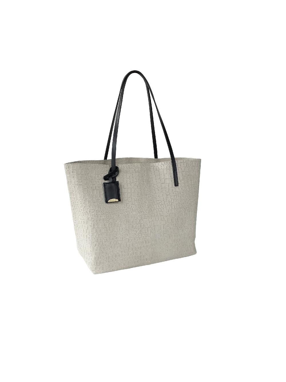 linde gallery GOUVERNEUR S - CROCO EMBOSSED - IVORY