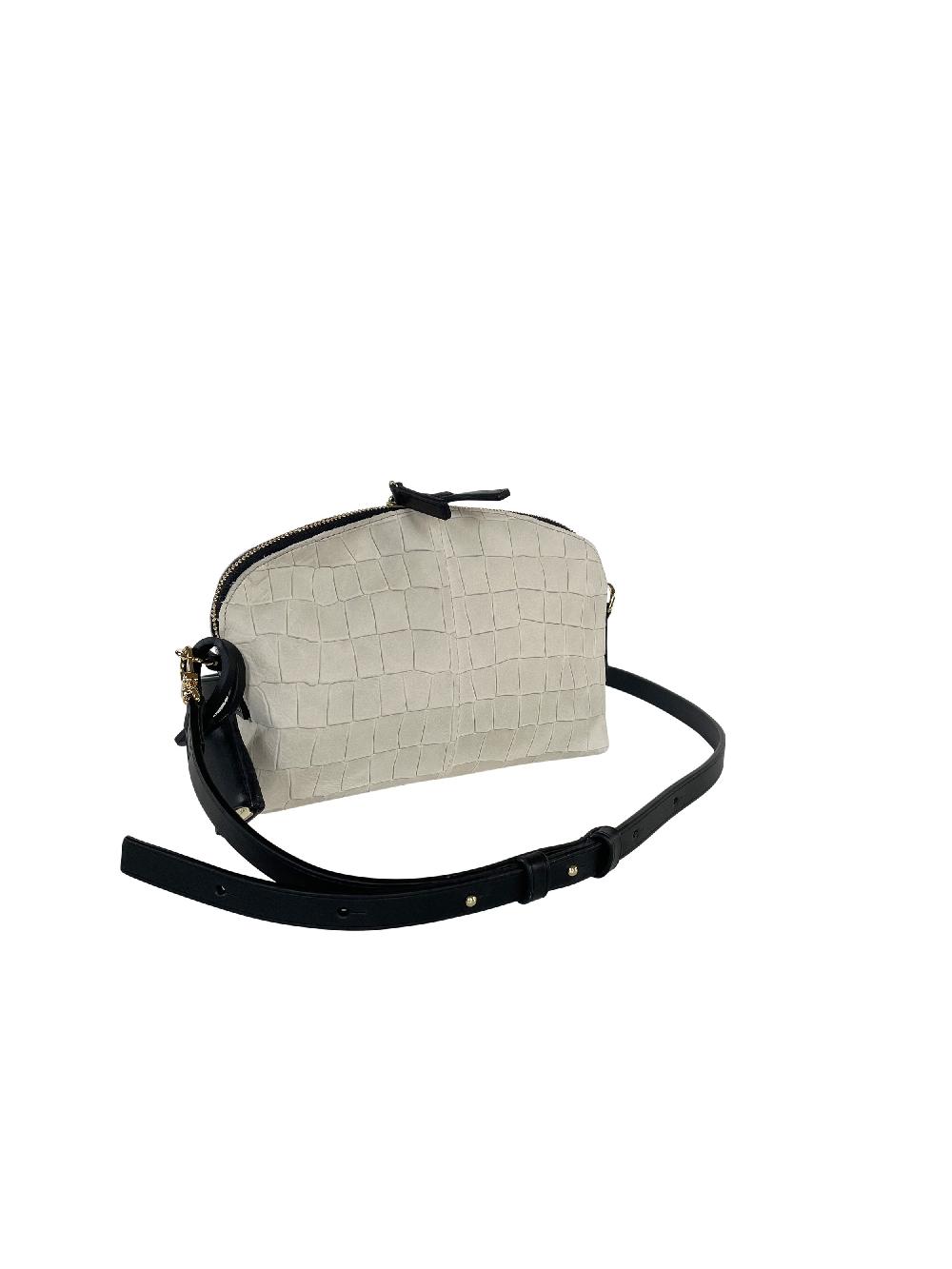 linde gallery LURIN S - ALLIGATOR EMBOSSED - IVORY