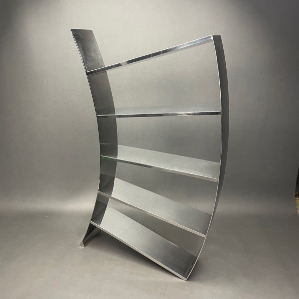 Linea Due Bibliothèque Virgo Inox Xavier Lust Driade
