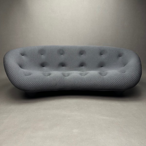 linea due Canapé 3 places Ploum gris R & E Bouroullec Ligne Roset
