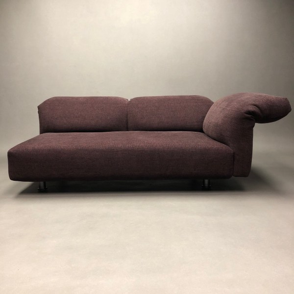 Linea Due Canapé Essential Francesco Binfaré Edra Accoudoir Droite