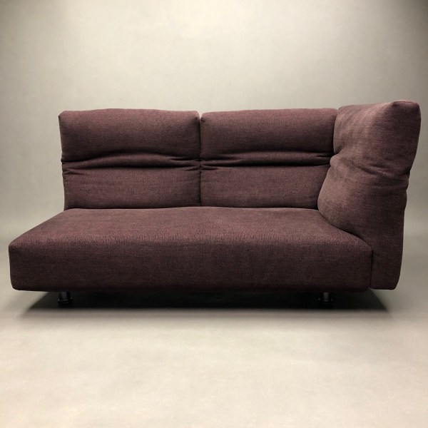 Linea Due Canapé Essential Francesco Binfaré Edra Accoudoir Droite