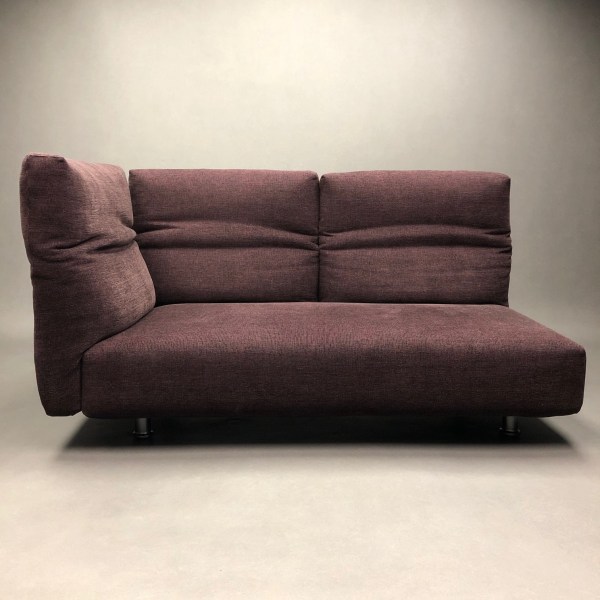 Linea Due Canapé Essential Francesco Binfaré Edra Accoudoir Gauche