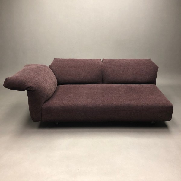 Linea Due Canapé Essential Francesco Binfaré Edra Accoudoir Gauche