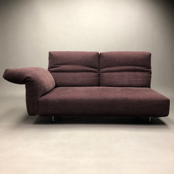 linea due Canapé Essential Francesco Binfaré Edra accoudoir gauche