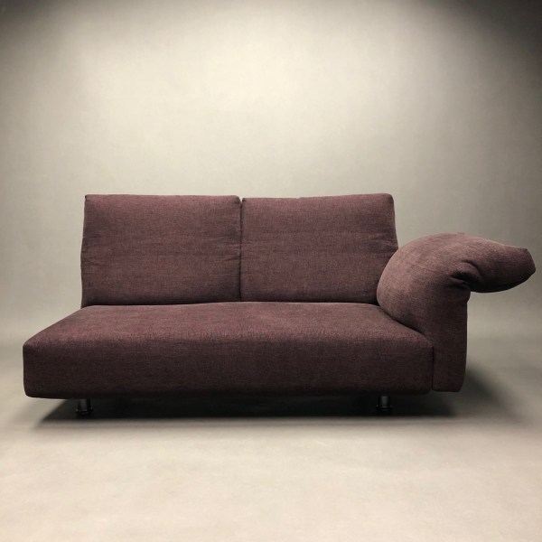 linea due Canapé Essential Francesco Binfaré Edra accoudoir droite