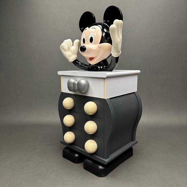 Linea Due Commode Mickey Mouse 2 Dark Pièce Unique Starform Pierre Colleu