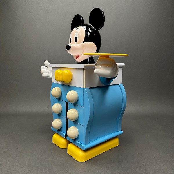 Linea Due Commode Mickey Mouse Bleu Starform Pierre Colleu
