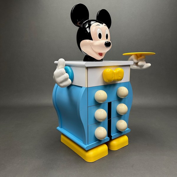 Linea Due Commode Mickey Mouse Bleu Starform Pierre Colleu