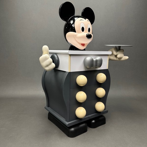 Linea Due Commode Mickey Mouse Dark Pièce Unique Starform Pierre Colleu