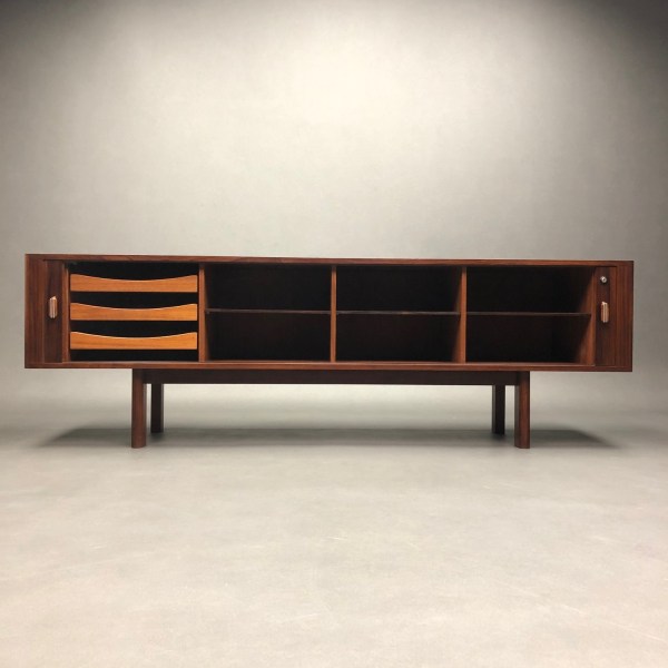 Linea Due Enfilade 1960 En Palissandre Arne Vodder Sibast
