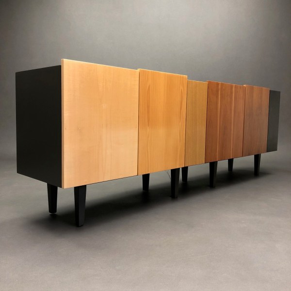 Linea Due Enfilade Patches Lowboard Judith Seng Memphis Milano