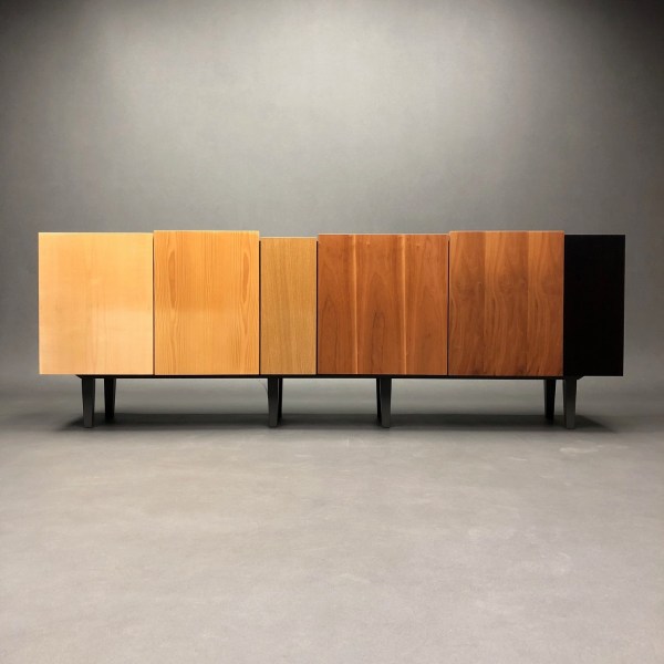 linea due Enfilade Patches Lowboard Judith Seng Memphis Milano