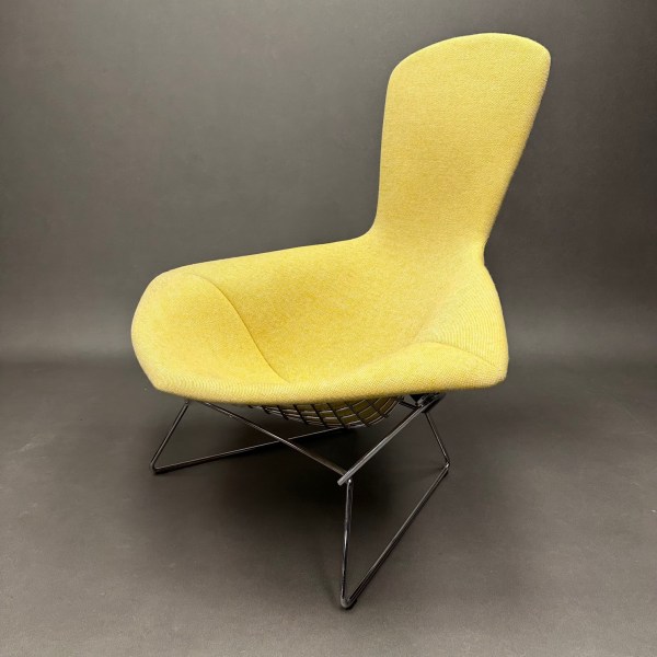 Linea Due Ensemble Fauteuil Et Pouf Bird Harry Bertoia Knoll