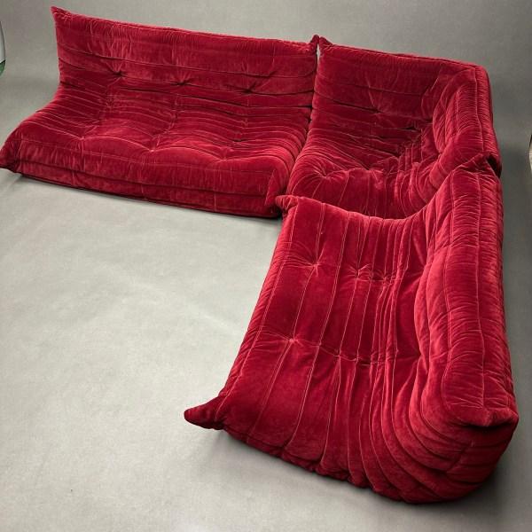 linea due Ensemble Togo tissus Michel Ducaroy Ligne Roset