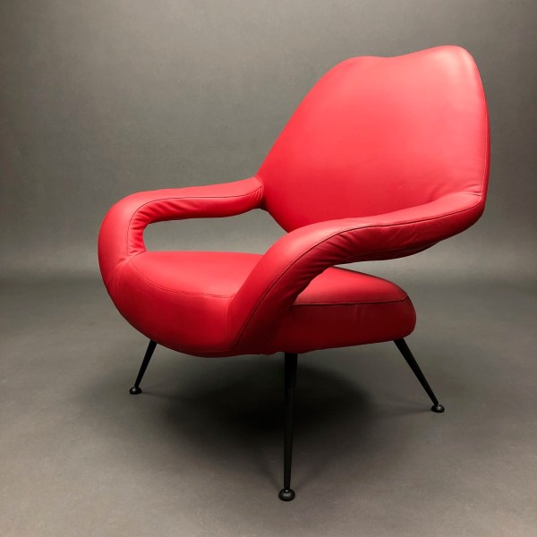 Linea Due Fauteuil DU 55 Gastone Rinaldi Poltrona Frau