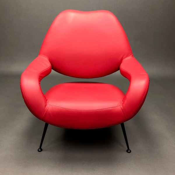 linea due Fauteuil DU 55 Gastone Rinaldi Poltrona Frau