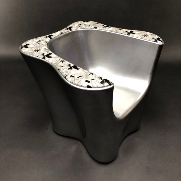 linea due Fauteuil Felicerosa Karim Rashid pour Felice Rossi