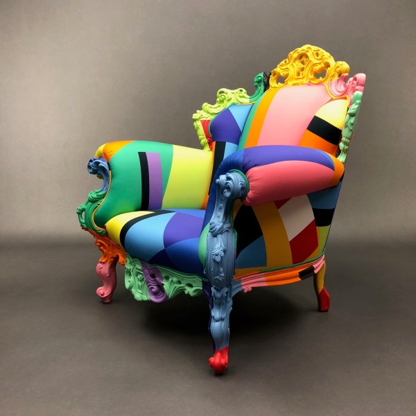 Linea Due Fauteuil Proust Géometrica Alessandro Mendini Cappellini