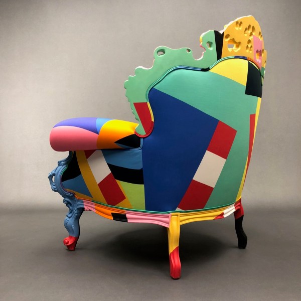 Linea Due Fauteuil Proust Géometrica Alessandro Mendini Cappellini
