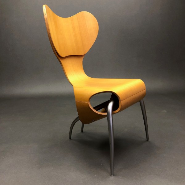 Linea Due Chaise Empty Ron Arad Pour Driade