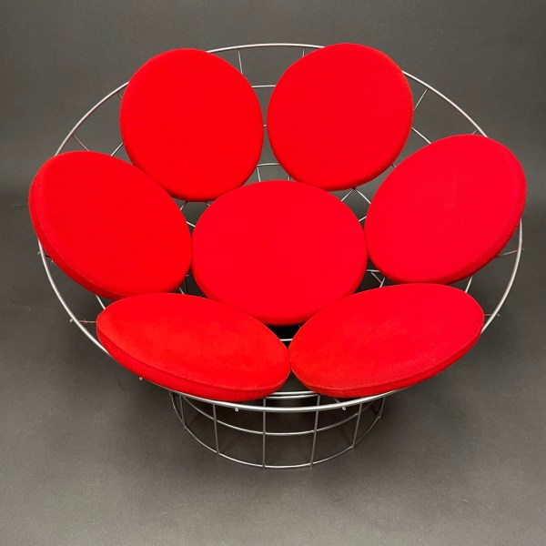 Linea Due Fauteuil Paon Verner Panton Habitat