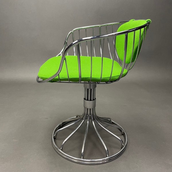 Linea Due Lot De 4 Fauteuils Panam Gastone Rinaldi