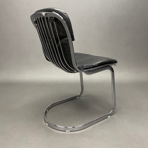 Linea Due Lot De 6 Chaises Willy Rizzo Cidue