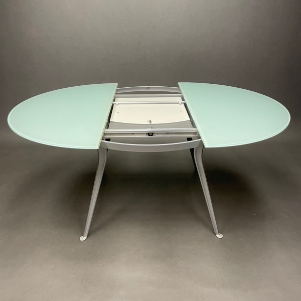 Linea Due Table Ronde à Rallonge Barone Bontempi