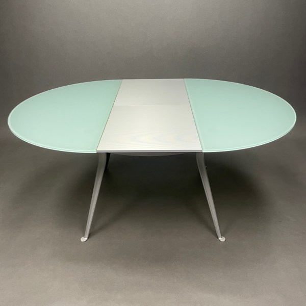 Linea Due Table Ronde à Rallonge Barone Bontempi