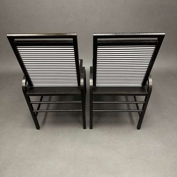 Linea Due Lot De 2 Chaises Liverpool George Sowden Memphis Milano