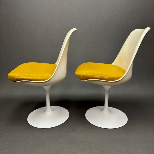 Linea Due Lot De 2 Chaises Pivotantes Tulipe Eero Saarinen Knoll