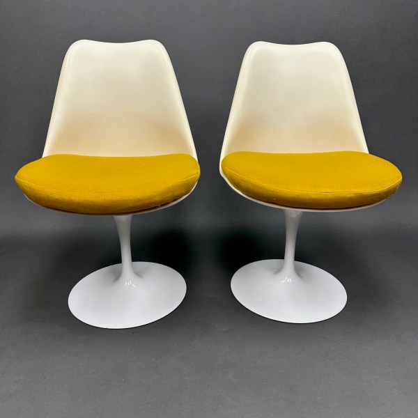 linea due Lot de 2 chaises pivotantes Tulipe Eero Saarinen Knoll