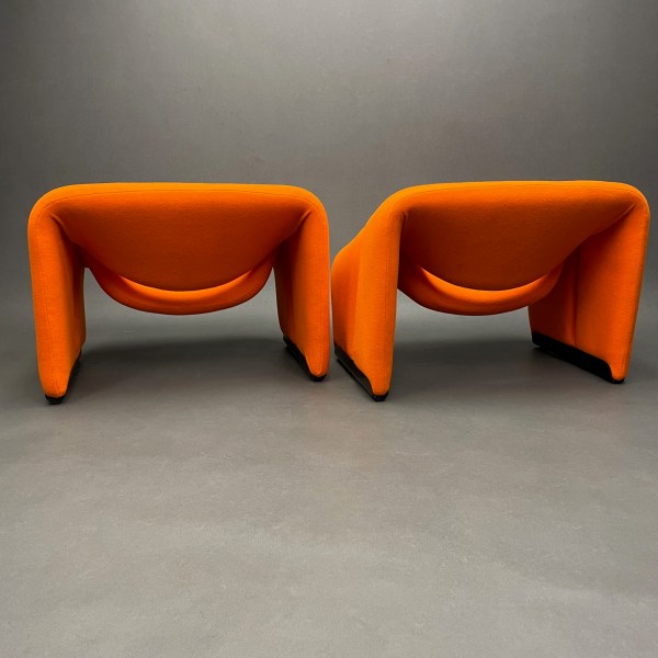 Linea Due Lot De 2 Fauteuils Groovy F598 Pierre Paulin Artifort