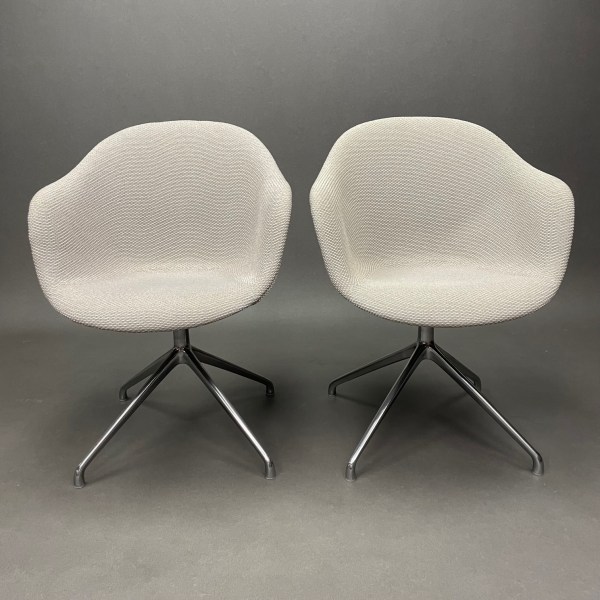 linea due Lot de 2 fauteuils pivotants Adelaide Henrik Pedersen BoConcept