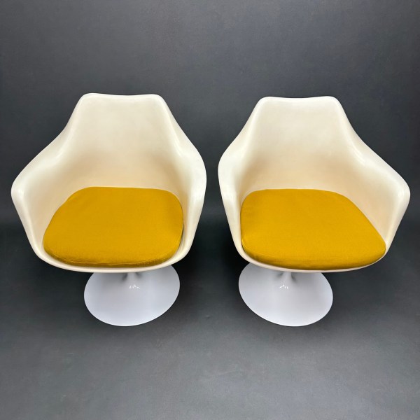 Linea Due Lot De 2 Fauteuils Pivotants Tulipe Eero Saarinen Knoll