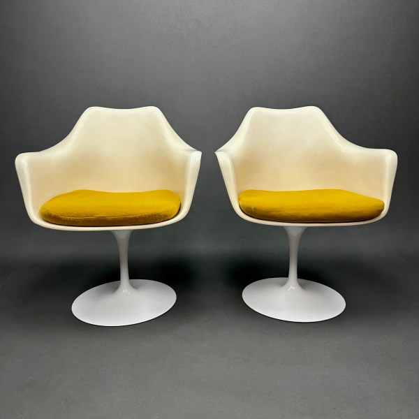 linea due Lot de 2 fauteuils pivotants Tulipe Eero Saarinen Knoll