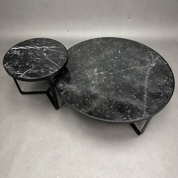 Linea Due Lot De 2 Tables Basses Cage Gordon Guillaumier Tacchini