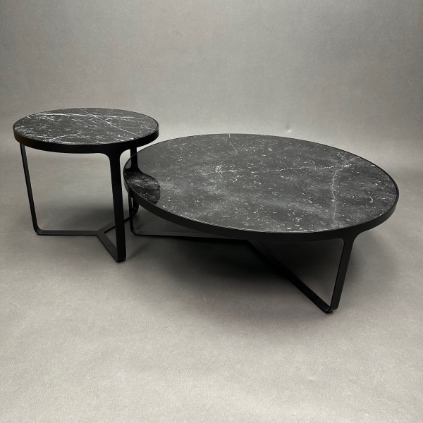 linea due lot de 2 Tables basses Cage Gordon Guillaumier Tacchini linea due lot de 2 Tables basses Cage Gordon Guillaumier Tacchini