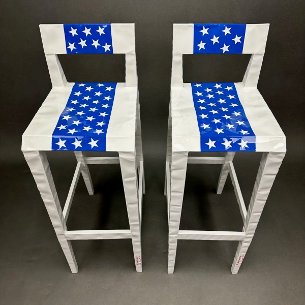 Linea Due Lot De 2 Tabourets Mister Bugatti “America” Série Limitée François Azambourg Cappellini N°31&32