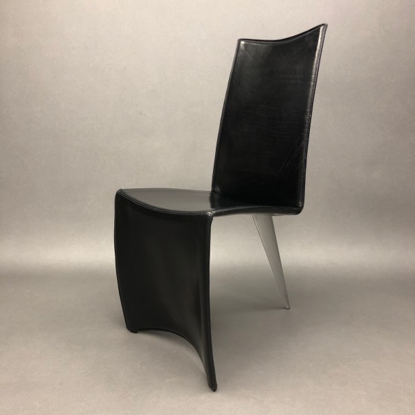 Linea Due Lot De 4 Chaises Ed Archer Philippe Starck Driade