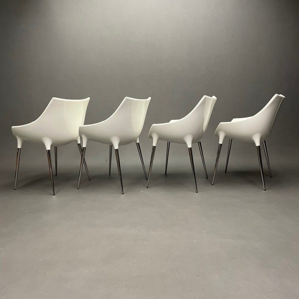 Linea Due Lot De 4 Chaises Passion Philippe Starck Cassina