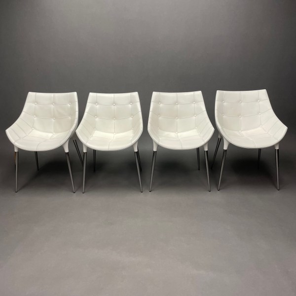 linea due Lot de 4 Chaises Passion Philippe Starck Cassina