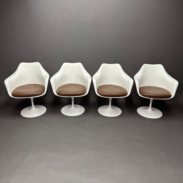 Linea Due Lot De 4 Fauteuils Pivotants Tulipe Eero Saarinen Knoll