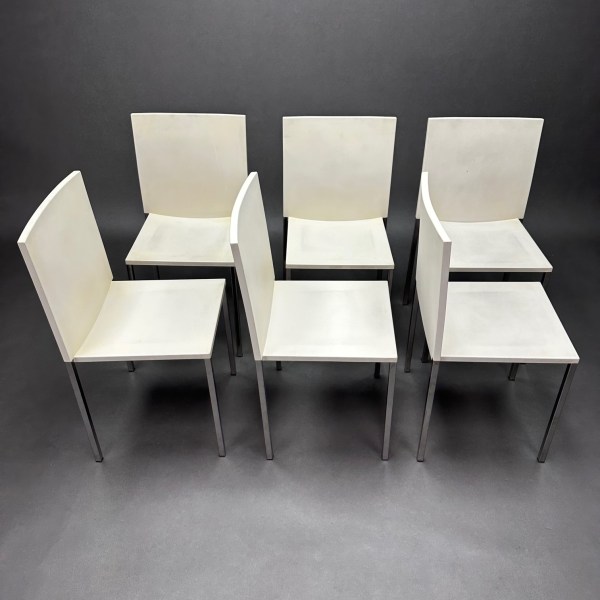 Linea Due Lot De 6 Chaises Hit Dante Bonuccelli Lamm