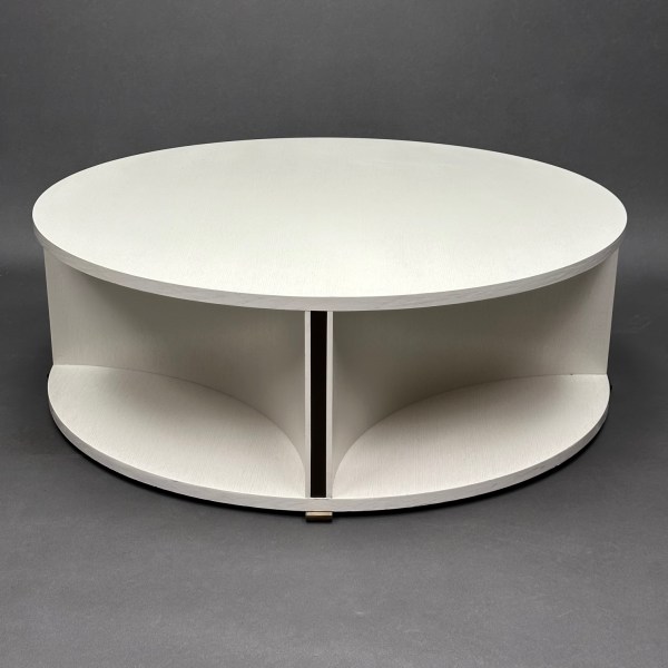 Linea Due Table Basse Arc Cocktail Table Ø122 The Barbara Barry Collection By Baker
