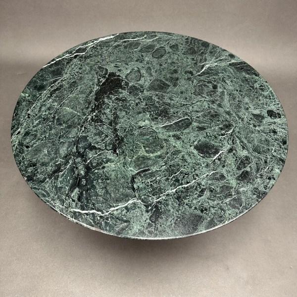 Linea Due Table Basse Tulipe Ø91 Marbre Verde Alpi Eero Saarinen Knoll