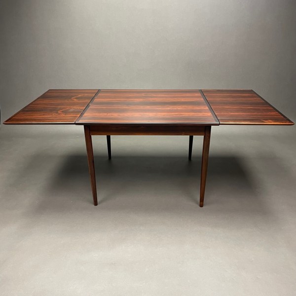 Linea Due Table Møbelfabrik Danemark En Palissandre Svend Erik Jensens
