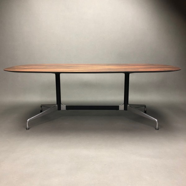 Linea Due Table Segmented Plateau En Palissandre Charles & Ray Eames Vitra
